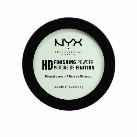 Puder kompaktowy NYX Hd Finishing Powder mint green 8 g Róż