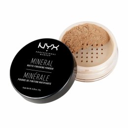 Utrwalacz do makijażu w pudrze NYX Mineral Medium/Dark 8 g