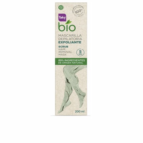 Wosk do Depilacji Ciała Taky Bio Natural 0% Scrub 200 ml