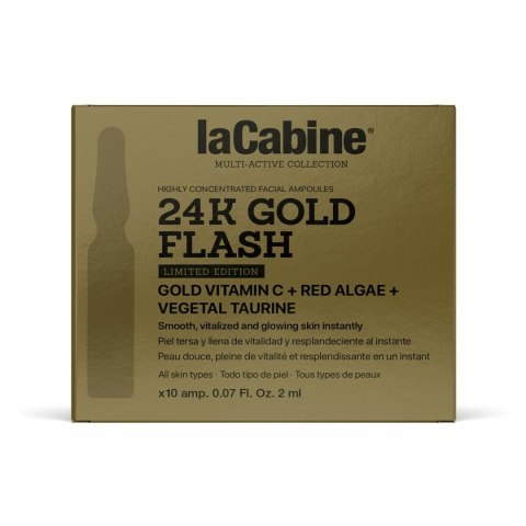 Ampułki laCabine 24K GOLD FLASH 2 ml 10 Sztuk