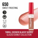 Błyszczyk do Ust Rimmel London THRILL SEEKER Nº 650-Sweet Frosting 6 ml