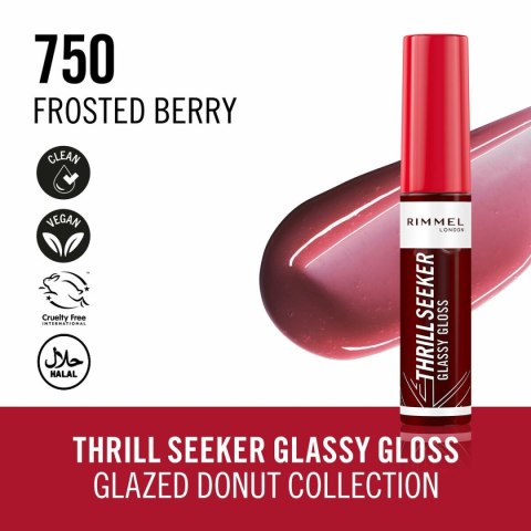 Błyszczyk do Ust Rimmel London THRILL SEEKER Nº 750-Frosted Berry 6 ml