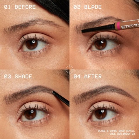 Kredka do Brwi NYX BLADE & SHADE NANO Nº 03-Cool Ash Brown