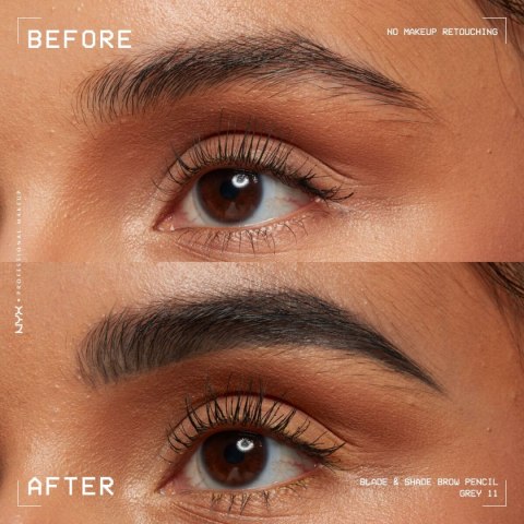 Kredka do Brwi NYX BLADE & SHADE NANO Nº 11-Grey