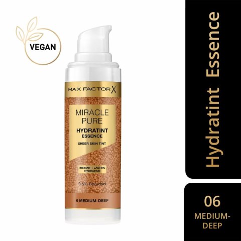 Płynny Podkład do Twarzy Max Factor MIRACLE PURE Nº 6-Medium-Deep 30 ml