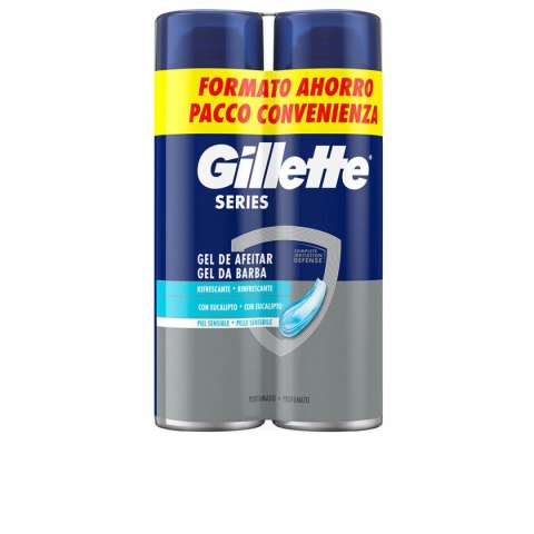 Żel do Golenia Gillette SERIES 200 ml 2 Sztuk