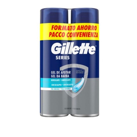 Żel do Golenia Gillette SERIES 200 ml 2 Sztuk