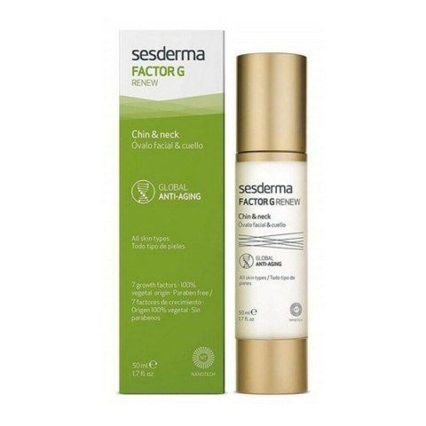 Krem Przeciwzmarszczkowy do Szyi 5 ml Sesderma Factor G Renew 50 ml
