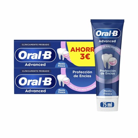 Pasta do Zębów Ochrona Dziąseł Oral-B ADVANCED 75 ml 2 Sztuk