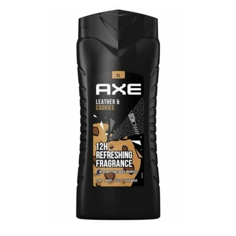 Żel pod Prysznic Axe AXE LEATHER & COOKIES 400 ml