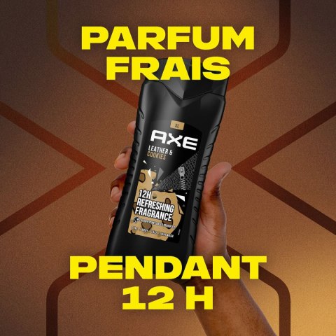 Żel pod Prysznic Axe AXE LEATHER & COOKIES 400 ml