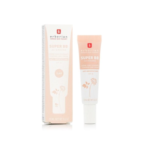 Nawilżający krem koloryzujący Erborian Super BB clair 15 ml Spf 20