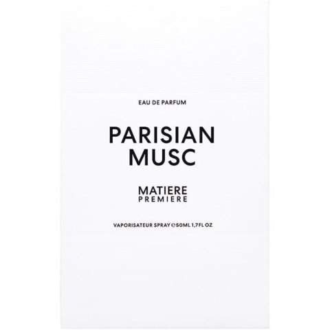 Perfumy Unisex Matiere Premiere Parisian Musc EDP 50 ml