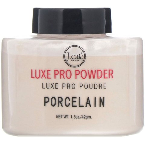 Utrwalacz do makijażu w pudrze J.Cat LUXE PRO POWDER PORCELAIN 42 g