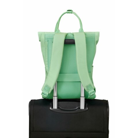 Plecak Casual American Tourister Urban Groove Pastels Roll Top Kolor Zielony 17 L Casual (1 Części)