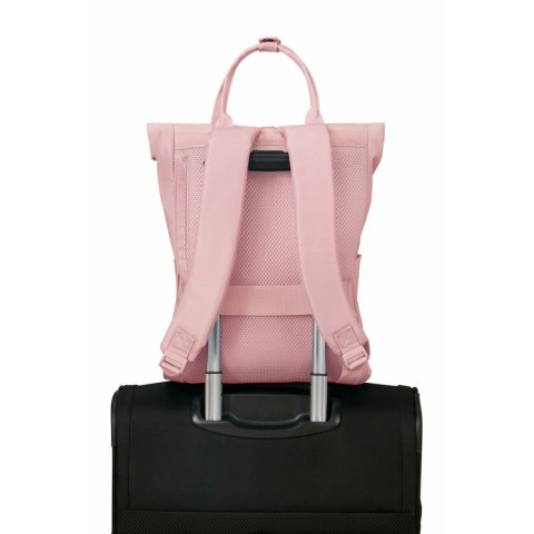 Plecak Casual American Tourister Urban Groove Pastels Roll Top Różowy 17 L Casual (1 Części)