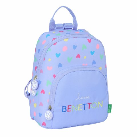 Plecak Casual Benetton Lila Liliowy 25 x 30 x 13 cm