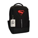 Plecak Casual Superman Czarny Nowoczesny 31 x 44 x 14 cm