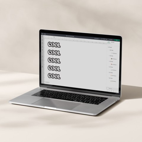 Arkusz winylu do transferu termicznego Cricut 2010364 (10 Sztuk)