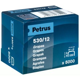 Zszywki Petrus 530/12 (5000 Sztuk)