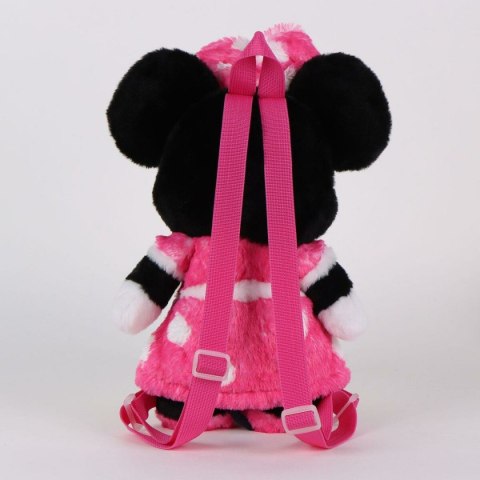 Plecak dziecięcy 3D Minnie Mouse Fuksja 17 x 30 x 11 cm