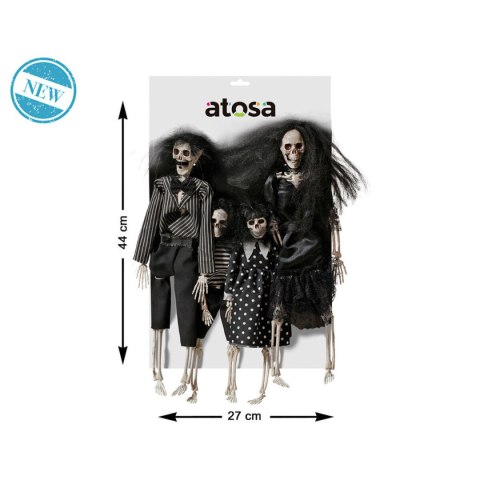 Dekoracje na Halloween Kościotrup 44 x 27 cm