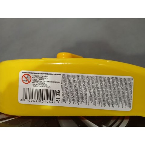 Motorek Biegowy Injusa 194/000 99 x 46 x 61 cm Żółty