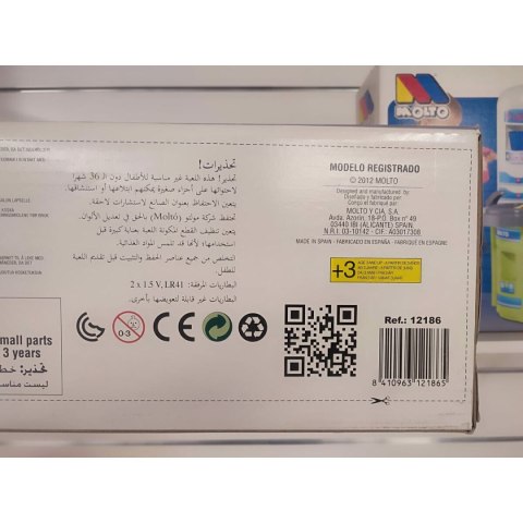 Supermarket z zabawkami Supermarket Moltó 2077513 103 cm (20 pcs) (90 cm)