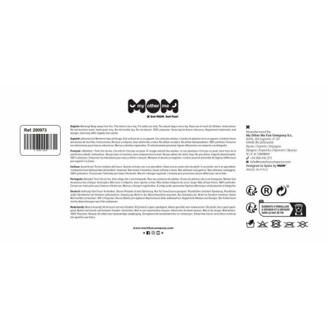 Kostium dla Dorosłych My Other Me Sexy Strażaczka Czerwony M/L (2 Części)