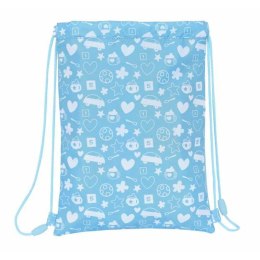 Worek na buty ze sznurkami Peppa Pig Jasnoniebieski 26 x 34 x 1 cm