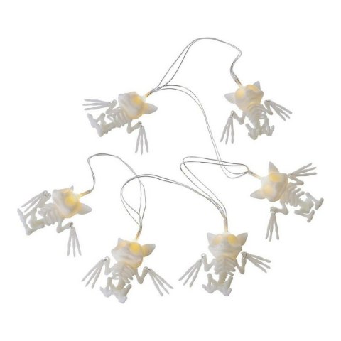 Dekoracje na Halloween My Other Me Wielokolorowy Kościotrup Kot