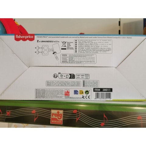 Muzyczny set Fisher-Price Plastikowy zwierzęta