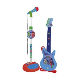 Gitara Dziecięca PJ Masks Mikrofon Niebieski