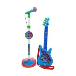 Gitara Dziecięca PJ Masks Mikrofon Niebieski