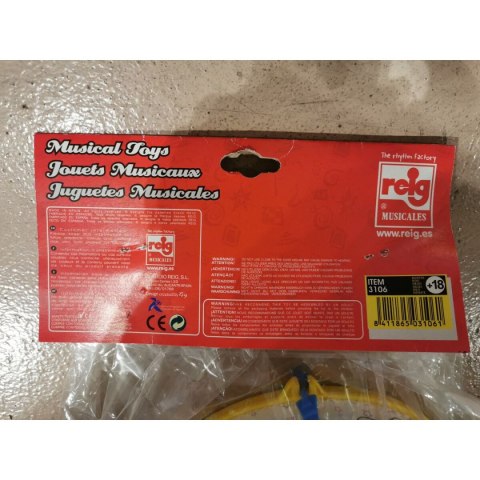 Zabawka Muzyczna Reig Bęben Ø 21,5 cm Plastikowy 21,5 cm