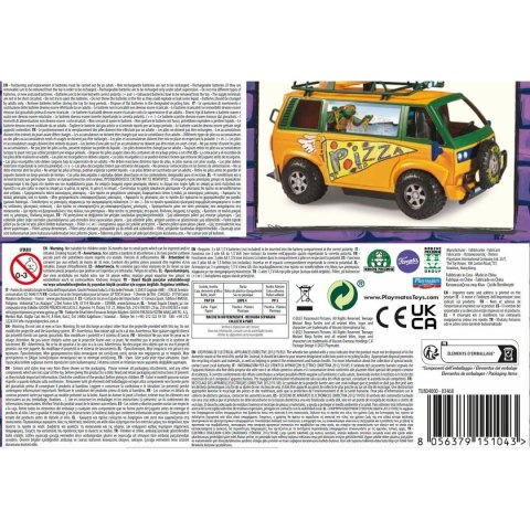 Karawana Teenage Mutant Ninja Turtles Pizza Van