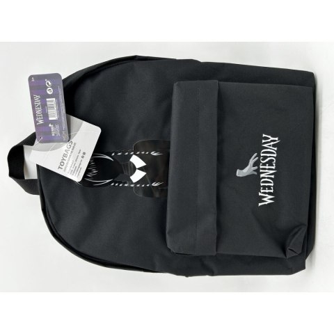 Plecak szkolny Wednesday Wednesday Addams Czarny 43 x 31 x 13,5 cm