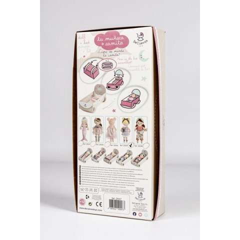 Szmaciana Lalka Decuevas Pipo 36 cm