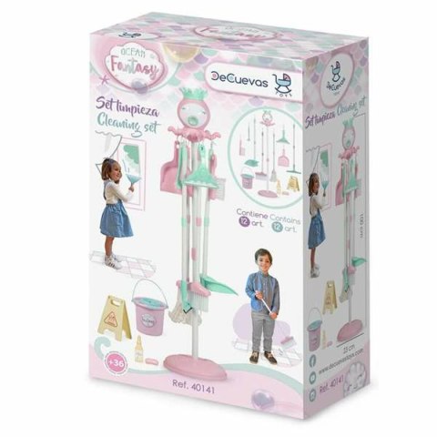 Zestaw do czyszczenia i przechowywania Decuevas Ocean Fantasy 12 Części Zabawka 23 x 23 x 100 cm