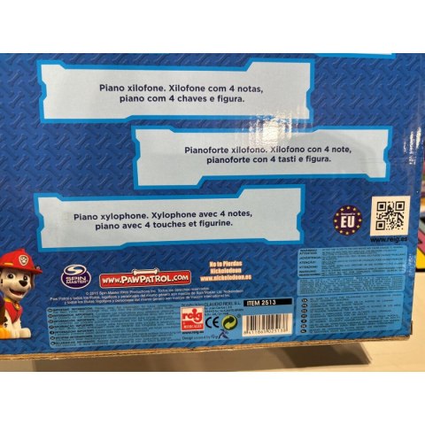 Ksylofon The Paw Patrol Plastikowy Dziecięcy 20 x 15 x 15 cm