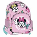 Plecak szkolny Minnie Mouse Fuksja 32 x 15 x 42 cm