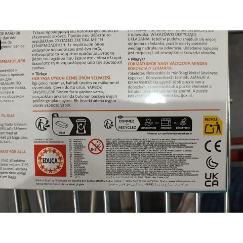 Zestaw 2 Puzzli Disney Lion King and Lady and the Tramp 48 Części