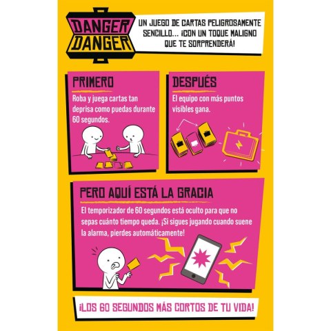 Karty do gry Asmodee Danger Danger