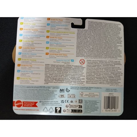 Obustronna tablica Mattel