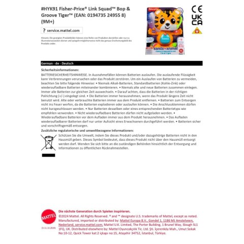 Zabawka Muzyczna Fisher-Price