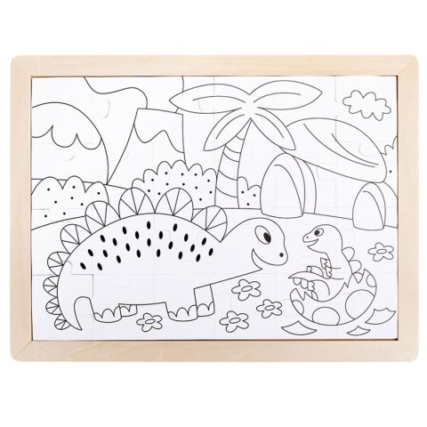 Układanka puzzle Hape Dinozaury