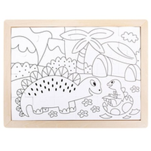 Układanka puzzle Hape Dinozaury