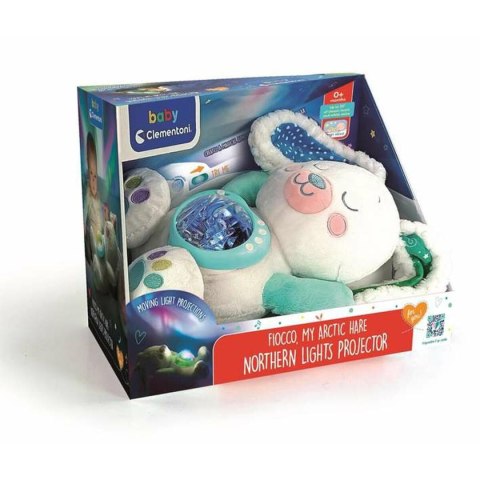 Miękka zabawka pobudzająca do aktywności dla dzieci Clementoni Królik