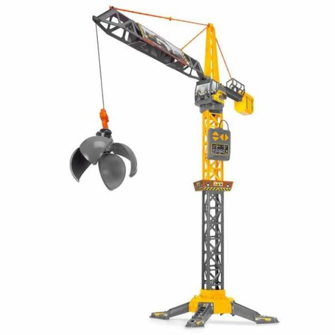 Dźwig Zabawkowy Smoby Mighty Crane Zdalnie sterowany Żółty Szary