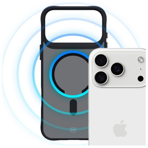 Etui 3MK Smoke MagCase do Apple iPhone 17 Pro Max